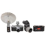 Leica IIf with Accessories, 1951
