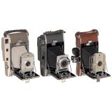 3 Polaroid Land Cameras