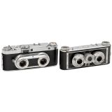 Edixa Stereo IIIA and Iloca Stereo II