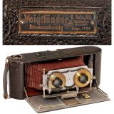Voigtländer Stereo-Panorama Camera for Rollfilm 6 x 13, 1905