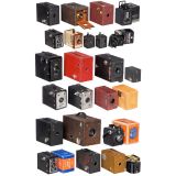 Large Lot of Box Cameras