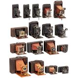 Giant Lot of Plate and Rollfilm Cameras