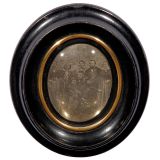Oval Daguerreotype, Group Portrait, c. 1845–50