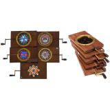 5 Chromatropes of 4 x 7 in., c. 1880