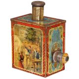 Magic Lantern Biscuit Tin, c. 1900