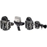 Lot of Bolex Movie Cameras