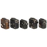 5 Pathé and Pathex Movie Cameras 9,5 mm