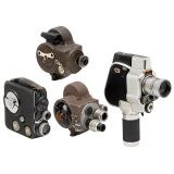 Lot of 8mm Movie Cameras, c. 1940–60