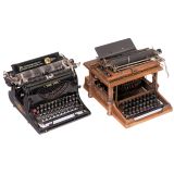 2 Early American Typewriters