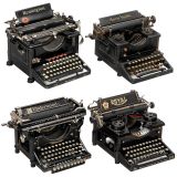 4 American Typewriters