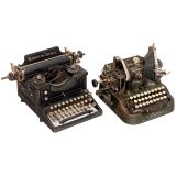 2 American Typewriters