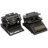 2 American Typewriters