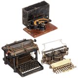 3 American Typewriters