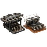 2 American Typewriters