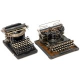 2 American Typewriters