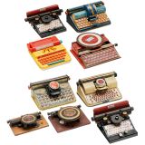 9 American Toy Typewriters