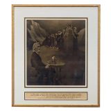 Commemorative Print with Quote from Christopher Latham Sholes, c