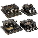 4 German Typewriters