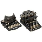 2 American Typewriters