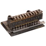 J.B. Parks National Safety Check Punch, 1870 onwards