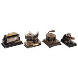 4 American Check Protectors, c. 1900