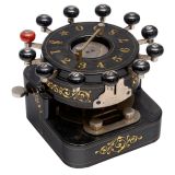Williams Automatic Bank Punch Check Writer, 1885