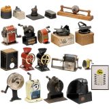 19 Antique Mechanical Pencil Sharpeners