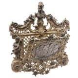 Cast-Iron Magazine Rack, c. 1890