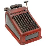 Prototype Laughlin Automatic Adding Machine, 1918