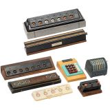 8 Mechanical Dial Adding Machines