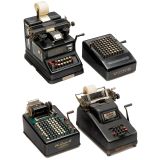 4 American Adding Machines