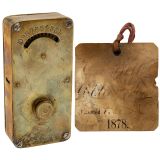 Patent Model by E.L. Bill, 1878