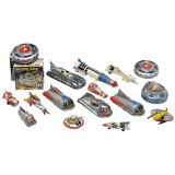 Group of Japanese Space Toys, 1960-80