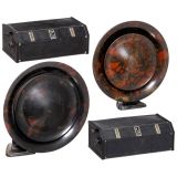 2 Early Philips Radio with Bakelite Speakers, c. 1928