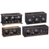 4 American Radio Receivers, c. 1925