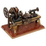 Salesman's Sample/Patent Model of a Lathe, c. 1880