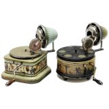 2 Nirona Gramophones, c. 1930