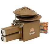 Tin Toy Projector with Durotone Gramophone, c. 1930