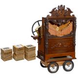 Book Playing Street Organ