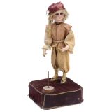 	Femme Clown Cirque (Female Circus Clown) Automaton by Roull
