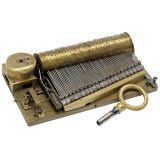 Tabatière Musical Movement, c. 1840