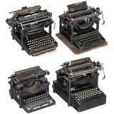 4 Remington Typewriters