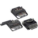 3 American Portable Typewriters
