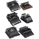 6 German Typewriters