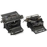 2 American Typewriters