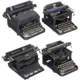 4 American Typewriters