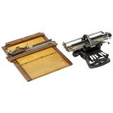2 Braille Typewriters