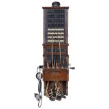 Early Switchboard by Siemens & Halske, c. 1900–10