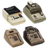 4 Electric Calculating Machines with Printers, c. 1950–60