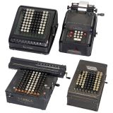 4 Mechanical American Calculating Machines